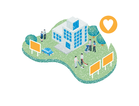看板広告は長期で広告効果を発揮します